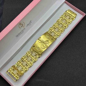 Goga Broad Diamond Dom Bracelet For Men SJBRCG105