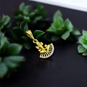 SJPND108 Ganesha Diamond Pendant