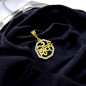 SJPNDG114 Shiva Square Diamond Ring Pendant SJPNDG114 Shiva Square Diamond Ring Pendant