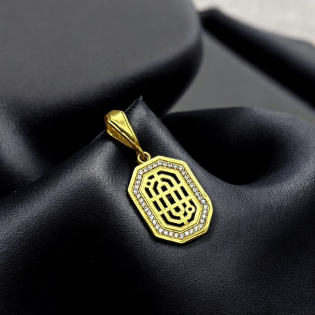 SJPNDG131 Square Diamond Ring Pendant